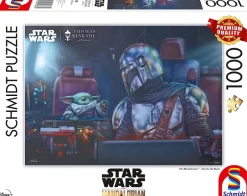 Schmidt - Thomas Kinkade: Disney Star Wars The Mandalorian - Two for the Road - 1000 Piece Jigsaw Puzzle Hot