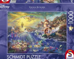 Schmidt - Thomas Kinkade: Disney The Little Mermaid - 1000 Piece Jigsaw Puzzle Online
