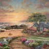 Schmidt - Thomas Kinkade: Seaside Cottage - 1000 Piece Jigsaw Puzzle Discount