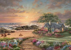 Schmidt - Thomas Kinkade: Seaside Cottage - 1000 Piece Jigsaw Puzzle Discount