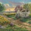 Schmidt - Thomas Kinkade: Sunflower Fields - 1000 Piece Jigsaw Puzzle Best