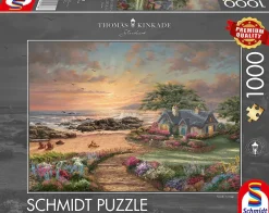 Schmidt - Thomas Kinkade: Seaside Cottage - 1000 Piece Jigsaw Puzzle Discount