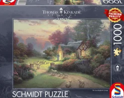 Schmidt - Thomas Kinkade, Spirit, Cottage of the Good Shepherd - 1000 Piece Jigsaw Puzzle Clearance