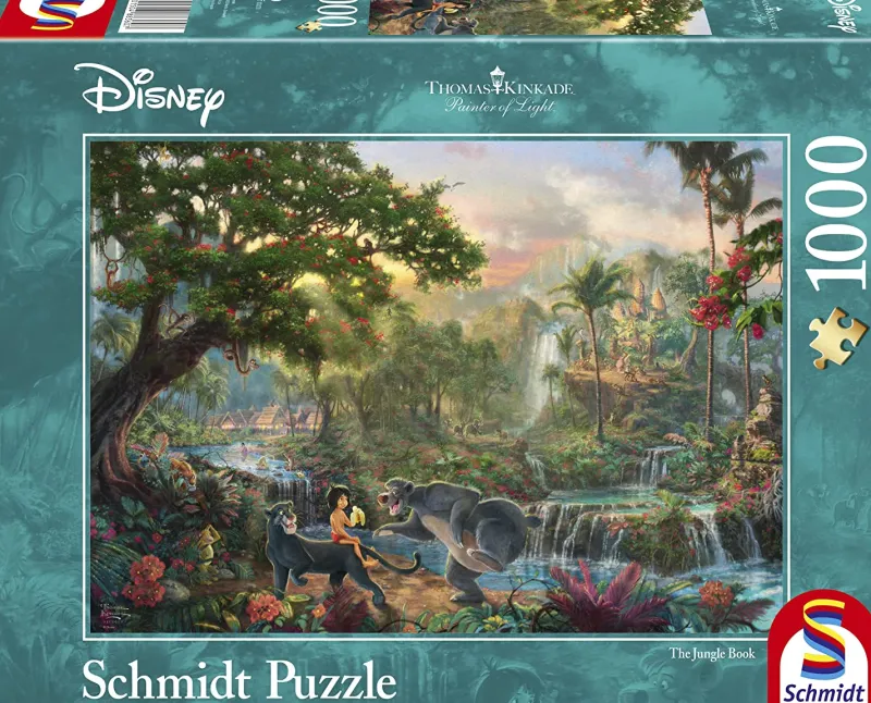Schmidt - Thomas Kinkade: The Jungle Book - 1000 Piece Jigsaw Puzzle New