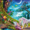 Schmidt - Unicorn and Elf Among the Trees - 1000 Piece Clearance
