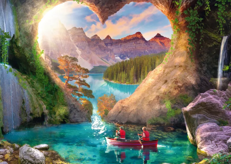 Schmidt Shmidt - Outlook with Heart - 1000 Piece Jigsaw Puzzle Online