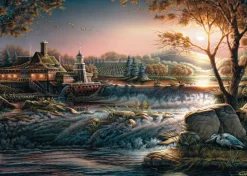 Schmidt Shmidt - Terry Redlin: Lights in the Wilderness - 1000 Piece Jigsaw Puzzle Hot