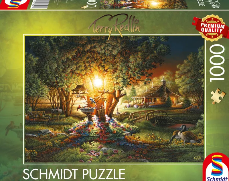 Schmidt Shmidt - Terry Redlin: Magnificent Spring Glow - 1000 Piece Jigsaw Puzzle Clearance