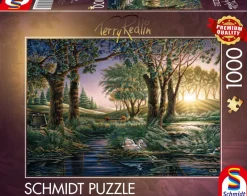 Schmidt Shmidt - Terry Redlin: Morning Magic at the Pond - 1000 Piece Jigsaw Puzzle Best