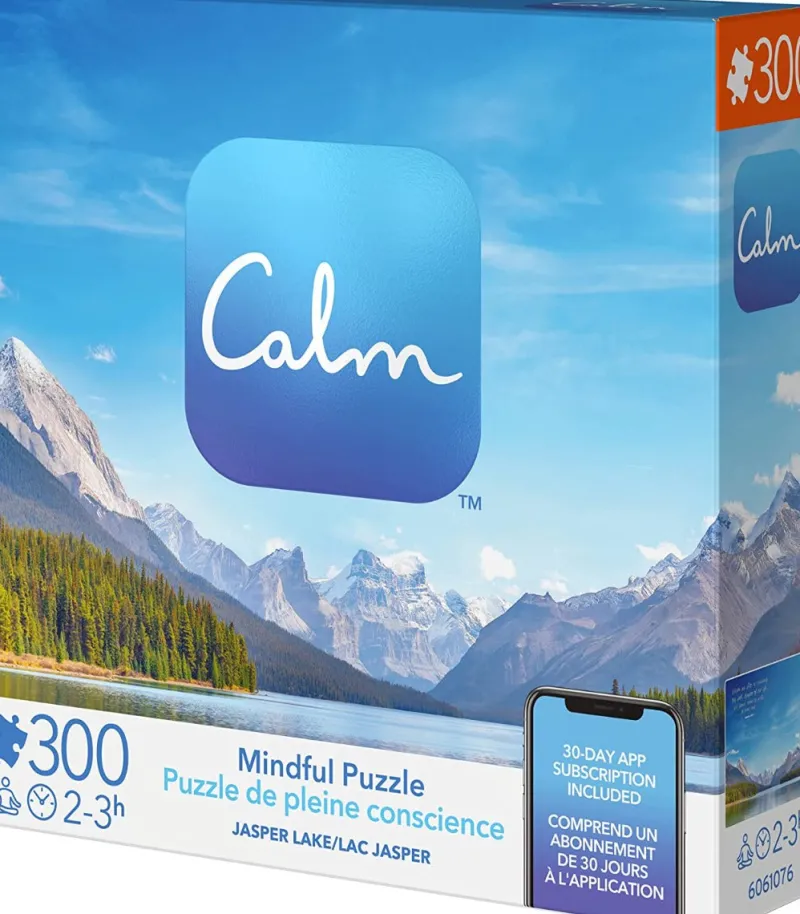 Spin Master - Calm Puzzle - Jasper Lake - 300 Piece Jigsaw Puzzle Sale
