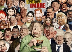 Winning Moves Spitting Image - 1000 Piece Jigsaw Puzzle Hot