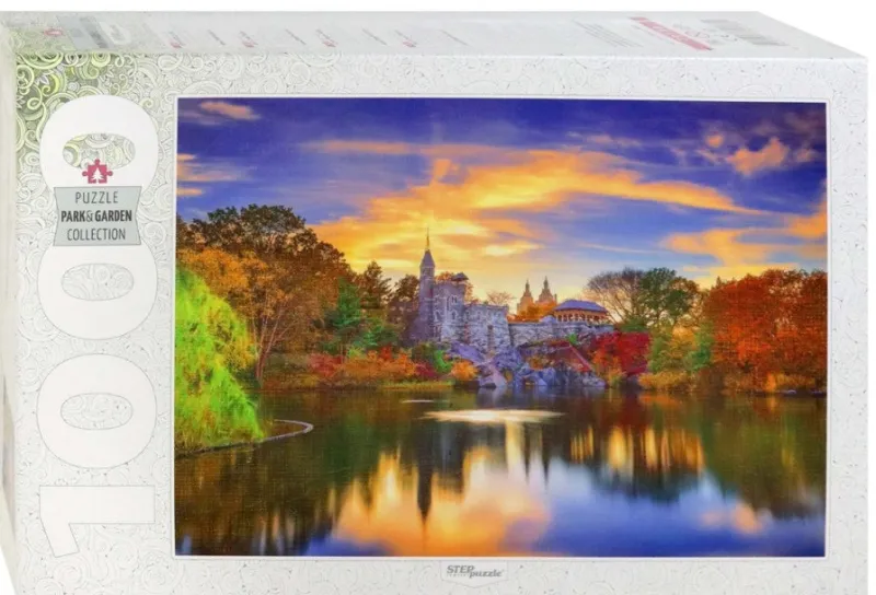 Step Puzzle - Belvedere Castle, Central Park, Manhattan - 1000 Piece Jigsaw Puzzle Clearance