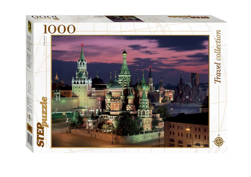 Step Puzzle - Moscow - 1000 Piece Jigsaw Puzzle Clearance