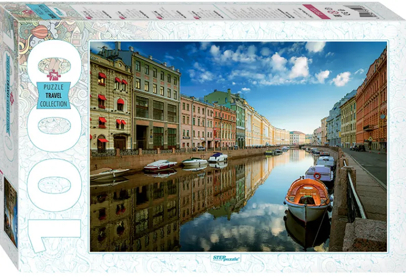 Step Puzzle 79113 Saint Petersburg. Moyka River Hot