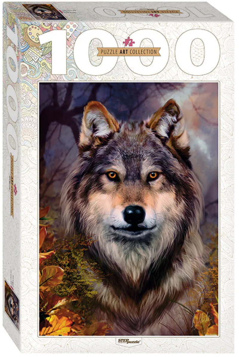Step Puzzle - Wolf - 1000 Piece jigsaw Puzzle Best