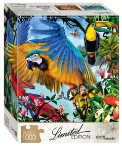 Step Puzzle Parrots 1000 piece jigsaw puzzle Clearance
