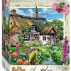 Step Puzzle Pink Cottage 1000 piece jigsaw puzzle Hot