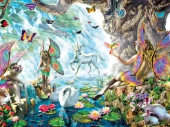 Sunsout 68020 Adrian Chesterman - Fairies at the Falls Sale