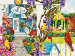 Sunsout - Wisteria Cottage - 1000 piece jigsaw puzzle Clearance