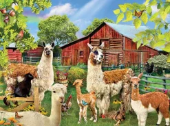 Sunsout Lori Schory - Six Llamas 1000 piece jigsaw puzzle Best