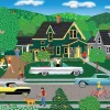 Sunsout Mark Frost - Nellie's New Car 1000 piece jigsaw puzzle Hot