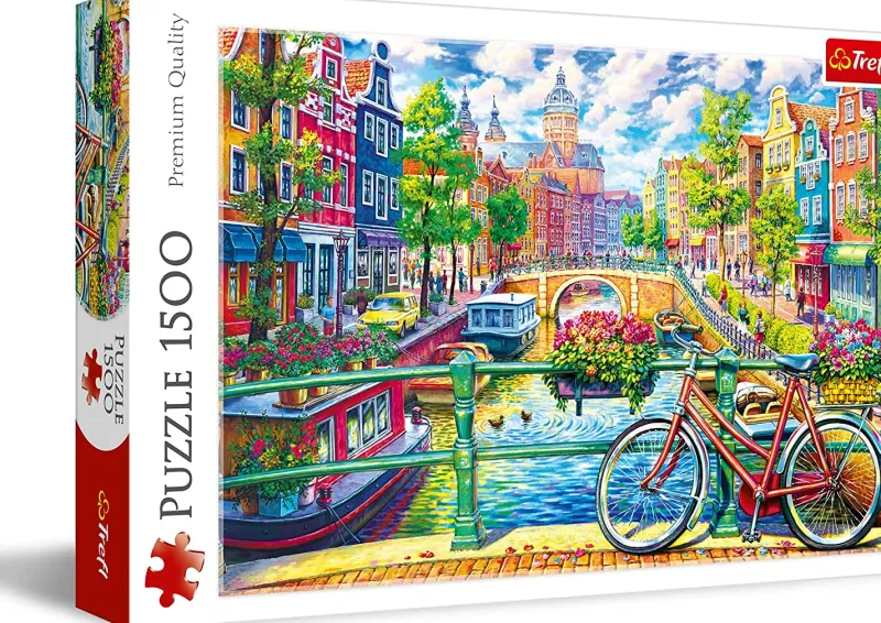 Trefl - Amsterdam Canal - 1500 Piece Jigsaw Puzzle Best