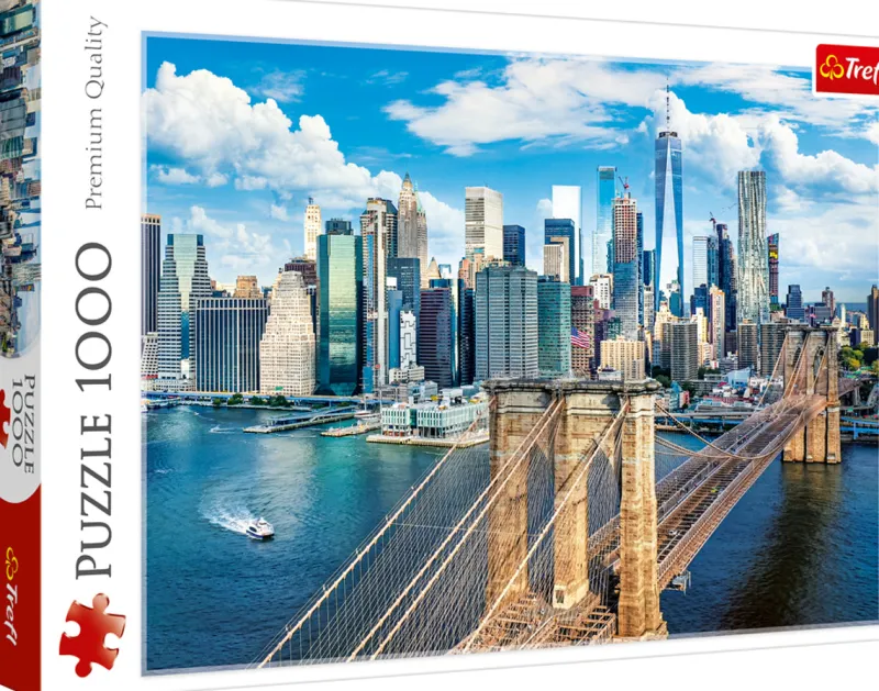 Trefl - Brooklyn Bridge - New York - 1000 Piece Jigsaw Puzzle Outlet