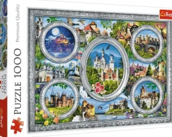 Trefl - Castles of the World - 1000 piece jigsaw puzzle Online