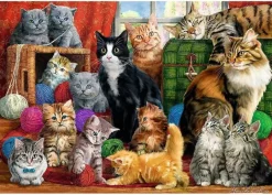 Trefl - Cats Meeting - 1000 piece jigsaw puzzle Best