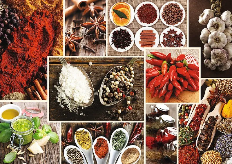 Trefl - Collage - Spices - 1000 Piece Jigsaw Puzzle Discount