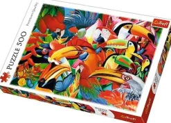 Trefl - Colorful Birds - 500 piece jigsaw puzzle Best