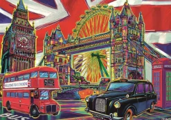 Trefl - Colours of London - 1000 piece jigsaw puzzle Online