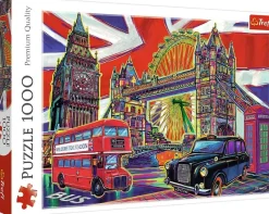 Trefl - Colours of London - 1000 piece jigsaw puzzle Online