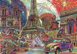 Trefl - Colours of Paris - 1000 piece jigsaw puzzle New