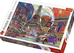 Trefl - Colours of Paris - 1000 piece jigsaw puzzle New