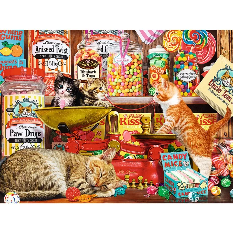 Trefl - Cute Cats - 1000 Piece Jigsaw Puzzle New