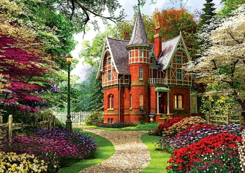 Trefl - Dominic Davison: Victorian House - 1000 Piece Jigsaw Puzzle Fashion