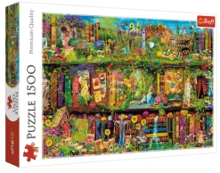 Trefl - Fairy Bookcase - 1500 piece jigsaw puzzle Discount