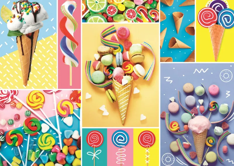Trefl - Favorite Sweets - 500 piece jigsaw puzzle Outlet