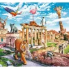 Trefl - Funny Cities - Rome - 1000 Piece Jigsaw Puzzle Online