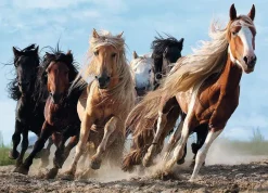 Trefl - Galopping Horses - 1000 Piece Jigsaw Puzzle New