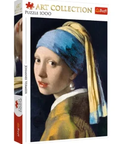 Trefl - Johannes Vermeer - Girl with a Pearl Earring - 1000 Piece Jigsaw Puzzle Online
