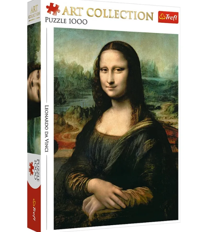 Trefl - Leonardo da Vinci - Mona Lisa - 1000 Piece Jigsaw Puzzle Online