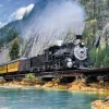Trefl - Mountain Train - 500 Piece Jigsaw Puzzle Discount