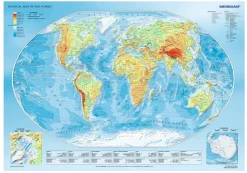 Trefl - Physical Map of the World - 1000 piece jigsaw puzzle Hot