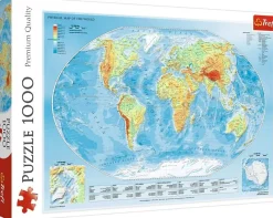 Trefl - Physical Map of the World - 1000 piece jigsaw puzzle Hot