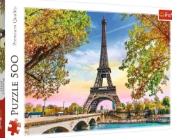 Trefl - Romantic Paris - 500 Piece Jigsaw Puzzle Online