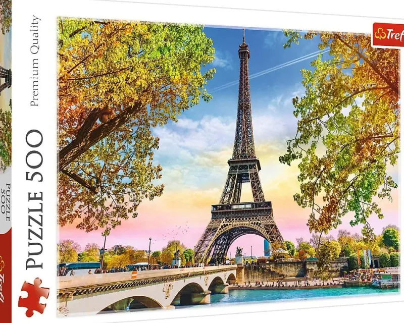 Trefl - Romantic Paris - 500 Piece Jigsaw Puzzle Online