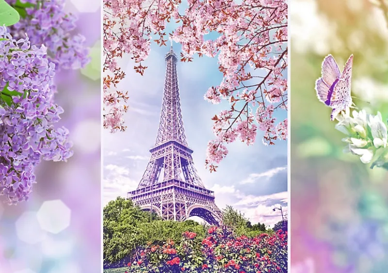 Trefl - Spring in Paris - 1000 Piece Jigsaw Puzzle Fashion