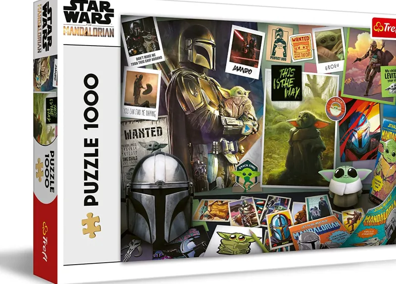 Trefl - Star Wars Mandalorian - 1000 Piece Jigsaw Puzzle Sale